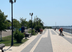 В Астраханской области до октября благоустроят набережную