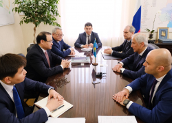 Астрахань и Казахстан обсудили вопросы расширения сотрудничества