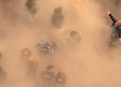 Астраханская пыль долетела до Саратова и напугала местных жителей