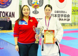 Астраханская каратистка Радмилла Намазбаева стала мастером спорта России