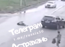 В Астрахани пьяный водитель сбил девушку на пешеходном переходе