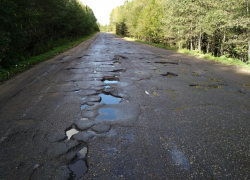 В Астраханской области сняли "убитую" дорогу