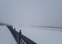 В среду в Астрахани продолжит идти снег: прогноз на 15 февраля