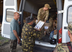 В Запорожскую область доставили гуманитарную помощь из Астрахани