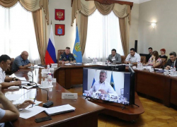 В Астрахани прошло заседание комиссии по чрезвычайным ситуациям