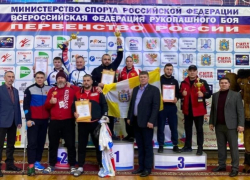 Астраханские спортсмены выиграли пять медалей на Первенстве России по рукопашному бою