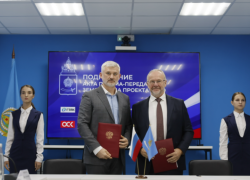 Созданный в Астрахани инновационный земснаряд передан в эксплуатацию