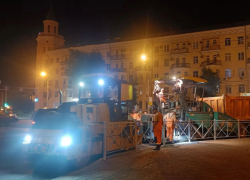 Глава Астрахани поведал о ходе благоустройства Адмиралтейской улицы