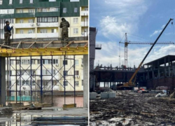 В Астрахани продолжается строительство детских садов в праздничные дни