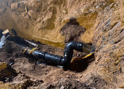 В Астрахани авария на газопроводе по улице Валерии Барсовой устранена