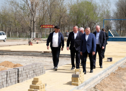 Глава Астраханской областной Думы посетил Красноярский район