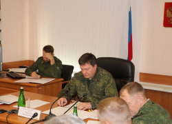 Оперативным штабом в Астраханской области проведено командно-штабное учение «Молния»