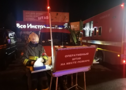 В центре Астрахани полыхало здание государственного архива