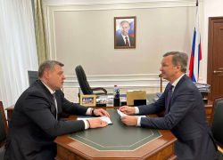 Губернатор Астраханской области встретился с первым вице-спикером Совета Федерации 