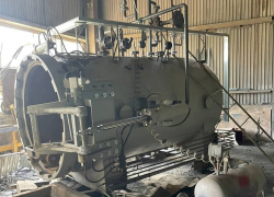 В здании бывшего астраханского завода погиб пенсионер 