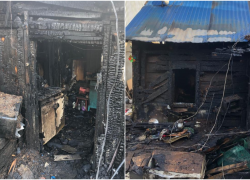 В Астрахани на дневном пожаре в Кировском районе погибла пожилая женщина