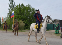 На севере Астраханской области начался казачий конный поход 