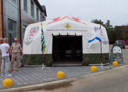 Астраханский пункт отбора на военную службу по контракту завершил работу в Черноярском районе 