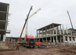 В Астрахани школу в микрорайоне Западный-2 построят на месяц раньше