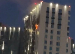 Известны подробности пожара, который произошел в Астрахани в новом жилом комплексе