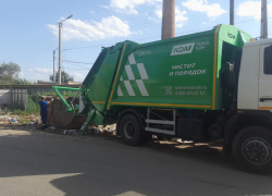 Ситуация с вывозом мусора в Трусовском районе Астрахани под контролем