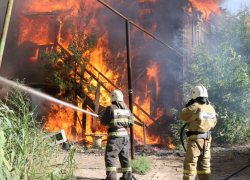 В Астрахани за день произошло 9 пожаров