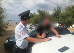 В Астрахани на центральном пляже прошел рейд