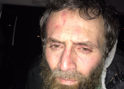 Задержан сбежавший из психбольницы опасный боевик: кадры очевидцев 