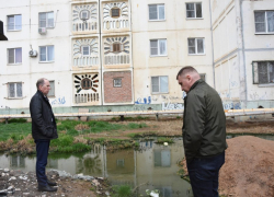 Жители астраханского Зацаревья пожаловались на затопленные подвалы
