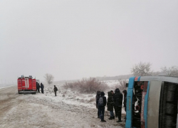 14 человек пострадали в ДТП с пассажирским автобусом под Астраханью 