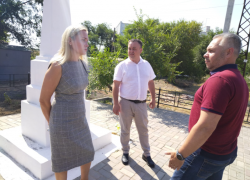 В Астрахани восстановили памятник воинам 11-й Красной Армии