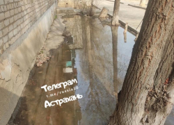 Астраханцы хотят пожаловаться Президенту на двухмесячную лужу на Адмирала Нахимова