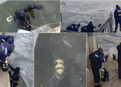 В Астрахани водолазы обследовали дно водоемов для оборудования крещенских купелей 