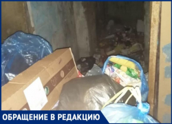 В городе Нариманове Астраханской области несколько домов обросли мусором