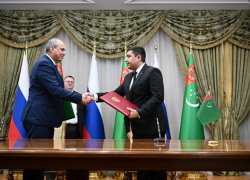 В Ашхабаде подписали соглашение о создании логистического центра Туркменистана в Астраханской области