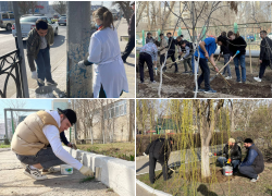 В Астрахани около 700 горожан и чиновников вышли на «Этно-субботник» и другие акции чистоты