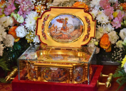 22 сентября астраханцы смогут помолиться мощам Георгия Победоносца