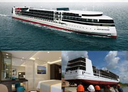 Астраханский лайнер "Петр Великий" будет останавливаться на каспийских курортах