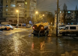 128 кубометров растаявшего снега убрали с астраханских улиц