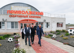 Председатель астраханской облдумы посетил соцобъекты Приволжского района