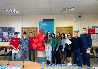 В Астрахани к донорской акции Молодёжного крыла Народного фронта присоединились сотрудники УФСИН