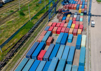 В 2022 году через терминал Кутум в Астрахани перевезли 267 тысяч тонн контейнеров