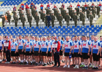 Бойцы Воздушно-Космических Сил России прибыли на тренировку в Астрахань