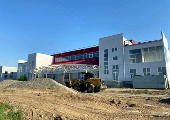 Под Астраханью активно строят огромный спортивный центр