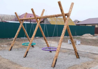 Под Астраханью продолжается благоустройство нового парка по просьбам жителей
