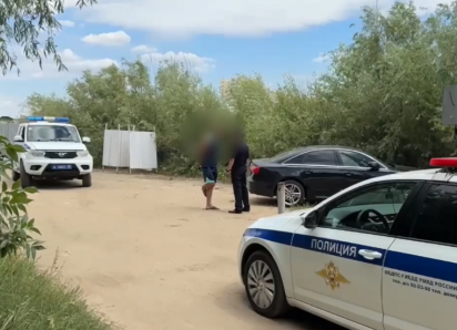 Астраханца задержали за грубое нарушение ПДД на пляже