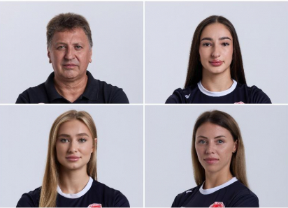 Гандболистки клуба «Астраханочка» вместе с тренером вошли в сборную России