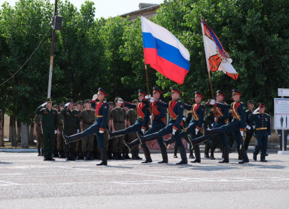Военным в Астраханской области вручили очень высокую награду 