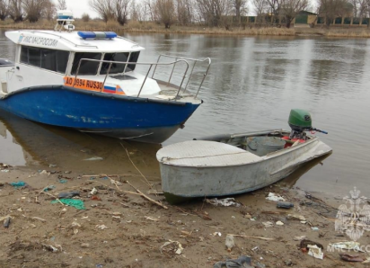 В Астраханской области на воде задержали пьяного судоводителя