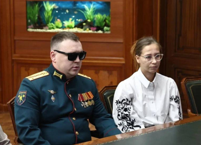 Астраханец, потерявший зрение на СВО, хочет продолжить помогать людям